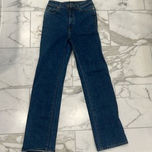 KHAITE wide leg jeans. Size 29.